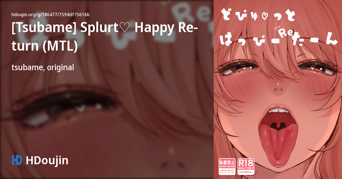 Splurt♡ Happy Re-turn - HDoujin Galleries