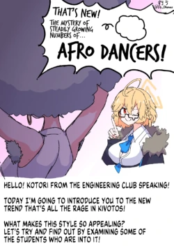 [Okonau] Kibatsu! Fueyuku Afro Dancer no Nazo! | That's New! The Mystery of Steadily Growing Numbers of Afro Dancers! (Blue Archive) [English] [MegaFagget]