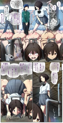 A girl comes to visit a human barn and ends up being switched