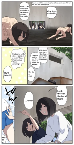 A girl left in a human barn by her friend《Part 1》