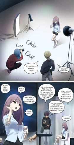 According to the law of the country where I came for the modeling shoot… 【Translated by kochakaden】