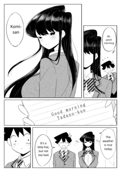 [Yamino Kuroko] Komi-san no Tattoo? | Komi-san's Tattoo? (Komi-san wa Komyushou Desu.) [English]