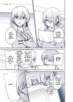 [Kurage] Ruka and Yuki in Bed Together [Rei Scans]