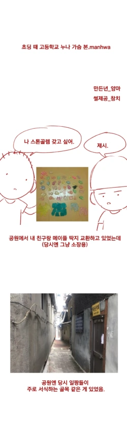 [YAMMA] 초딩 때 여고딩 누나 가슴 본