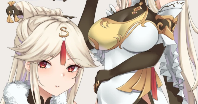 [Rasuni] Ningguang R18 Manga (Genshin Impact)