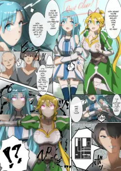 [Hyoui Lover (Rim)] SAO Asuna & Leafa Body Jack [English]