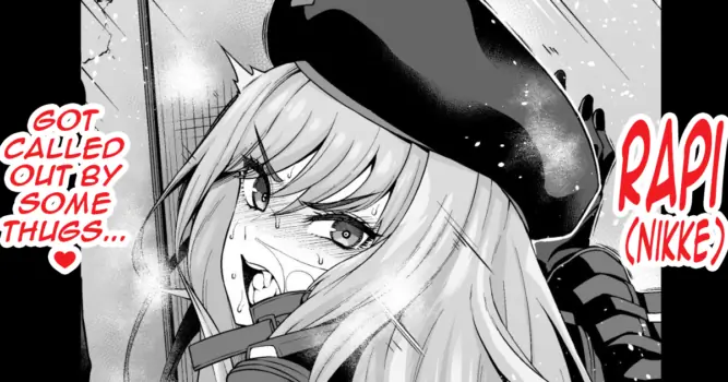 [Ankoman] Rapi, chinpira ni yobidasa re…❤ | Rapi, got called out by some thugs…❤ (Goddess of Victory: Nikke) [Aishi21] [English]
