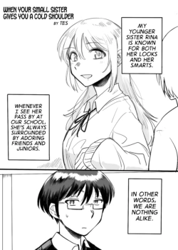 [Hyoui Lover (Tes)] When Your Small Sister Gives You a Cold Shoulder (Hyoui Catalog Vol. 2 ~Onna no Karada o Nottorimakuru Anthology~) [English] [GTF]