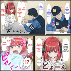 [Banana Style] An App Where You Can Have Sex With Anime Characters 20, Harem Chapter (Gotoubun no Hanayome) [English]