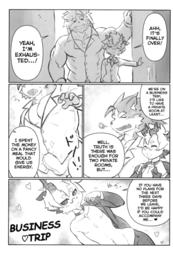 [Mayoineko (NONAME)] BUSINESS TRIP (Kemo Otokonoko Lovers 2024) [English] [Shiranai Translations]