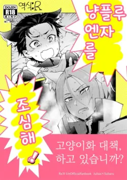 [Sonic (PANA)] Nyan-fluenza ni Ki o Tsukete! | 냥플루엔자를 조심해! (Re:Zero kara Hajimeru Isekai Seikatsu) [Korean]