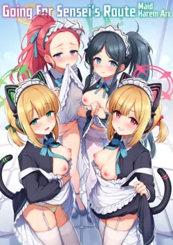 [K+W (Sasachinn)] Sensei Kouryaku Game Maid Harem Hen | Going For Sensei's Route Maid harem arc (Blue Archive) [English]