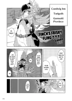 [Gyoen] Ibuki-Ibuki Ibuki!!! | Finch's Frisky Fling!!! (Furreedom Vol.1) [English] [UC195]
