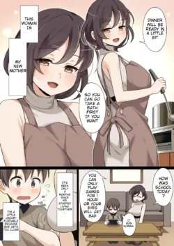 [Nyan Kotatsu (Nyaruko)] Atarashii Okaa-san to Ecchi na Hatsutaiken [English]