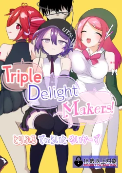 (C108) [Mudauchi Midrange (Kinui Kanato)] Triple Delight Makers! (UTAU) [Sample]
