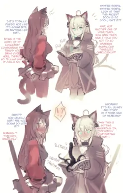 [Neko no Youchuu] Skyfire ga Shokushu ni Echiechi Sarechau Ohanashi | A Story Where Skyfire Gets Lewd Things Done to Her by Tentacles (Arknights) [English] [Siesta Scans]