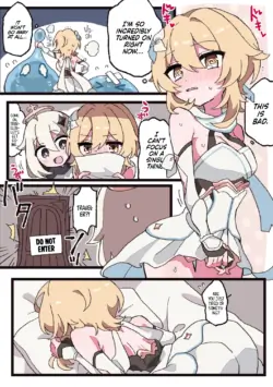 [Shiina] Kaminari o Tsukatte Hitori Asobi suru Hota-chan (Genshin Impact) [English] [Castle TL]