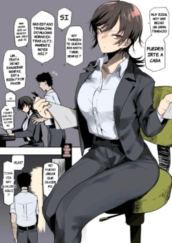 [Okyou] Ookii OL Onee-san no Manga｜La Dama de Oficina Privada de Sueño [Spanish] [JFairy Traslate] [Colorized]