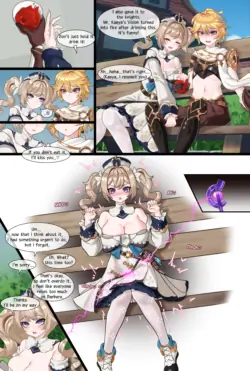 [Dallim] Barbara Abyss Mage NTR (Genshin Impact)