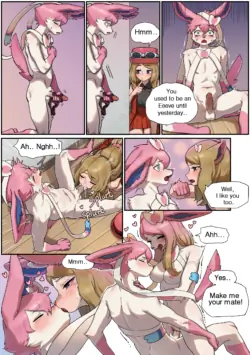 [Gudl] sylveon TF (Pokémon) [English, Korean] [Decensored]