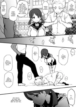 [Terasu MC] 4P Manga Kokujin no Tenkousei ni Osananajimi o NTR ru [English]